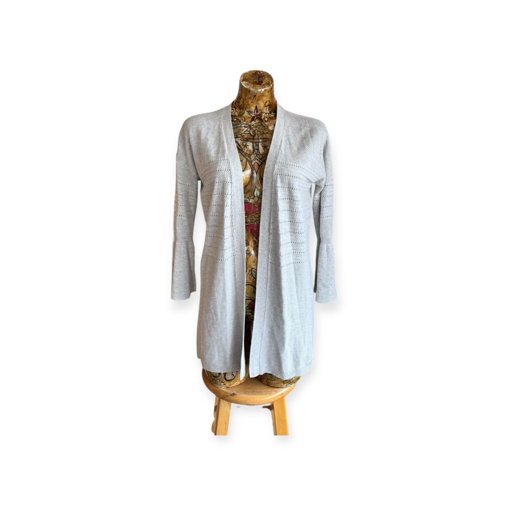 Anthropologie Cardigan Sweater gray XS